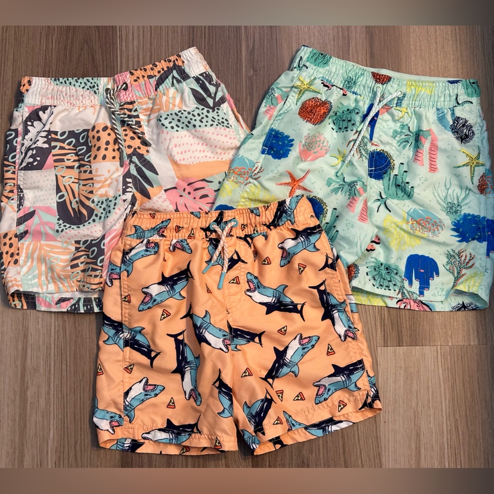 Cat and Jack Boys swim suit 6/7
